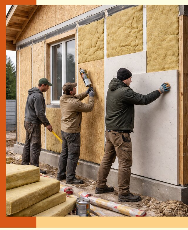 Профессиональное утепление дома из SIP-панелей в Мичуринске