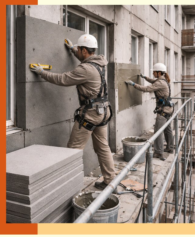 Утепление квартиры снаружи под ключ в Мичуринске