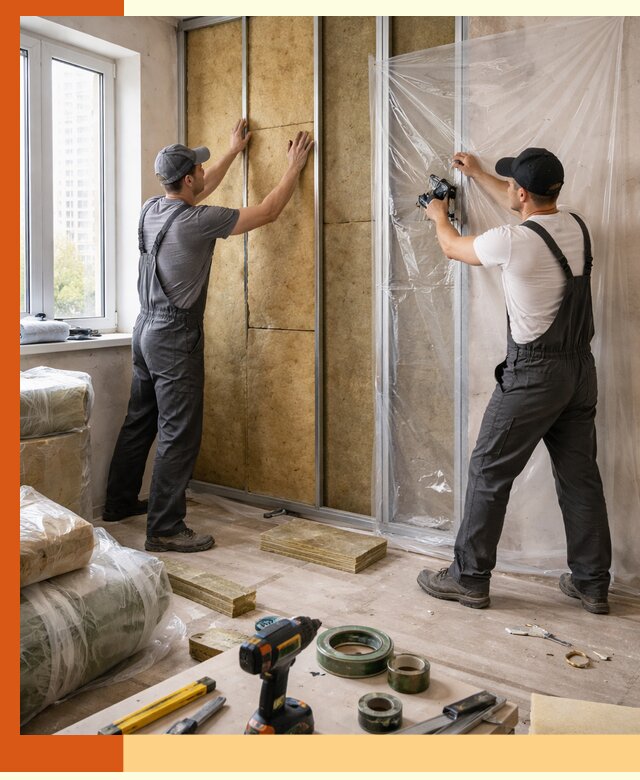 Утепление квартиры изнутри профессионально в Мичуринске