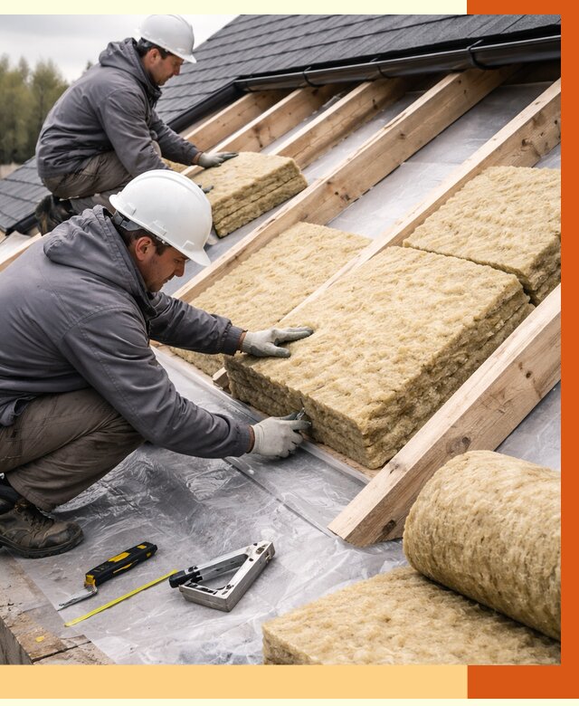 Утепление крыши в Мичуринске от 1915 руб./м2 — комплексное утепление кровли | ТепломастерМчр