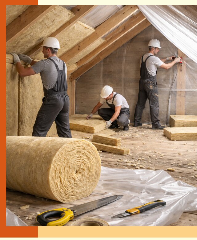 Профессиональное утепление мансарды в Мичуринске качественно и надежно