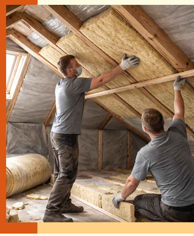 Утепление мансарды минеральной ватой в Мичуринске — быстро и качественно