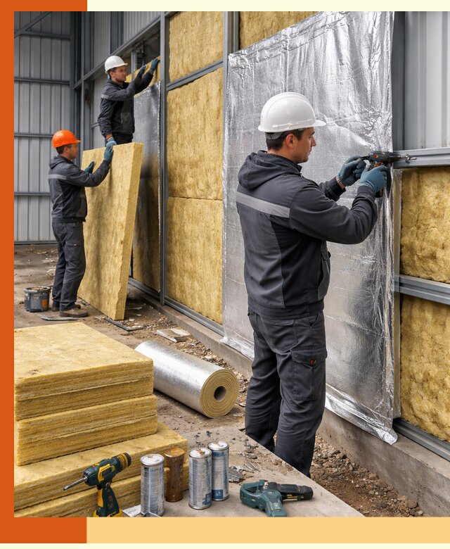 Утепление металлического ангара профессионально в Мичуринске