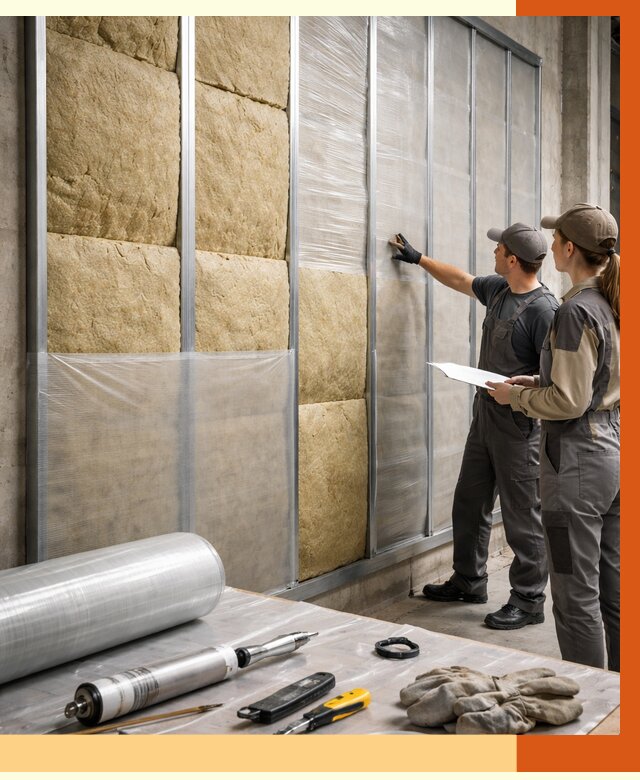 Утепление склада химсырья в Мичуринске от 4659 руб. под ключ | ТепломастерМчр