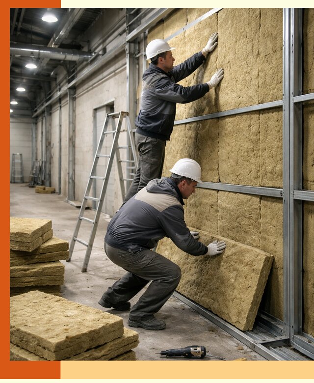 Утепление цеха под ключ в Мичуринске с гарантией качества