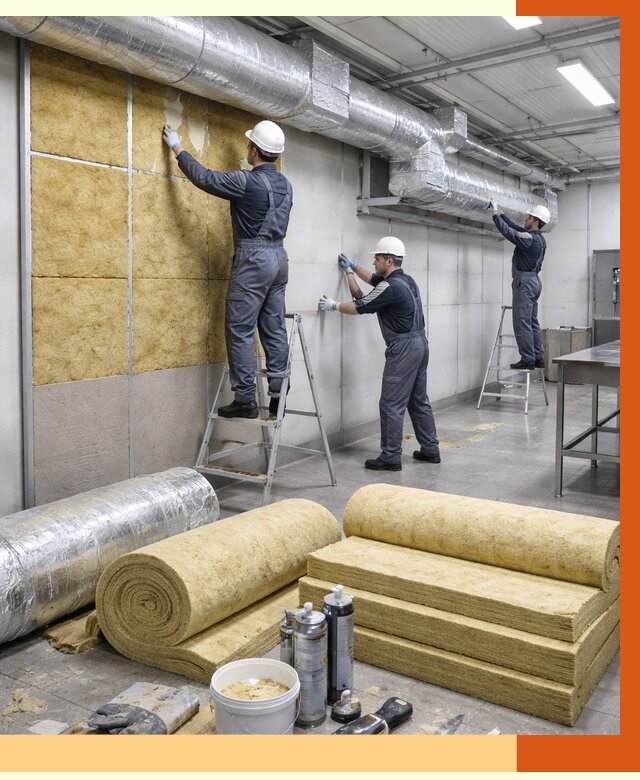 Утепление пищевого цеха в Мичуринске от 12943 руб./м² — комплексно под ключ | ТепломастерМчр