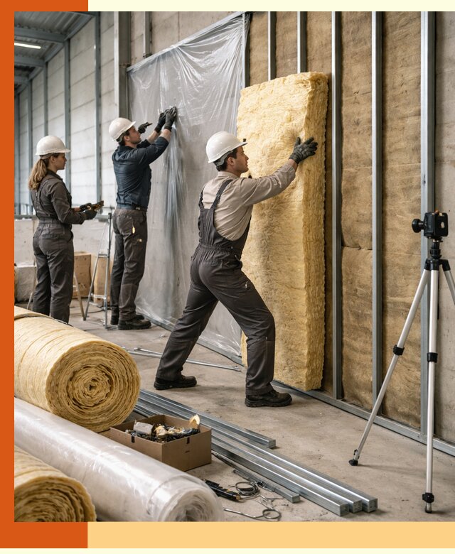 Утепление складского терминала в Мичуринске профессионально и надёжно