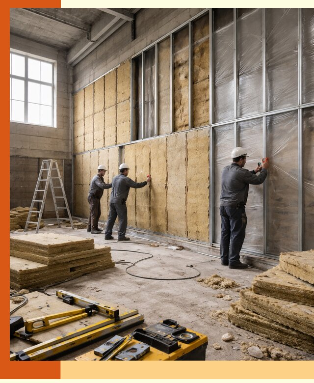 Утепление спортивного зала в Мичуринске качественно и недорого