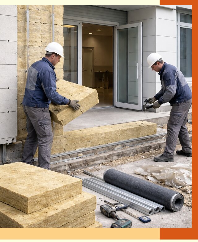 Утепление медицинского центра в Мичуринске под ключ от 12943 руб./м² | ТепломастерМчр