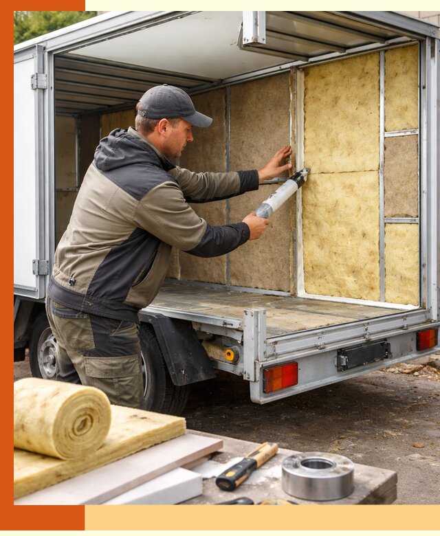 Профессиональное утепление прицепа в Мичуринске для любых условий