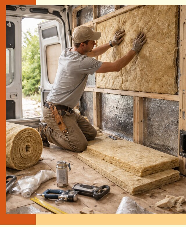 Утепление кемпера под ключ в Мичуринске с гарантией качества