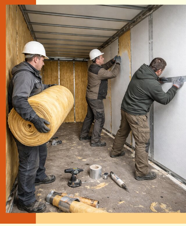 Утепление рефрижераторного контейнера в Мичуринске профессионально и надежно