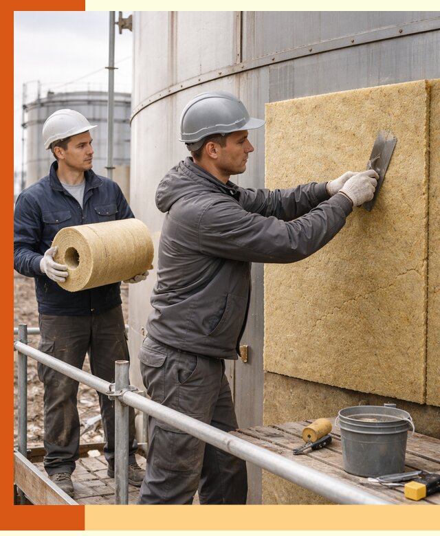 Профессиональное утепление резервуара и теплоизоляция в Мичуринске