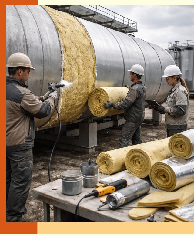 Утепление цистерны в Мичуринске — утеплители и монтаж под ключ
