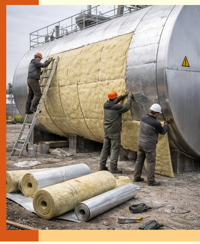 Утепление резервуаров с топливом в Мичуринске надежно и экономично