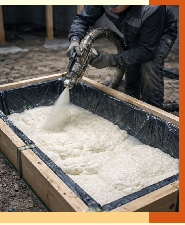 Заливка ППУ в формы в Мичуринске от 2589 руб. — утепление форм под ключ | ТепломастерМчр
