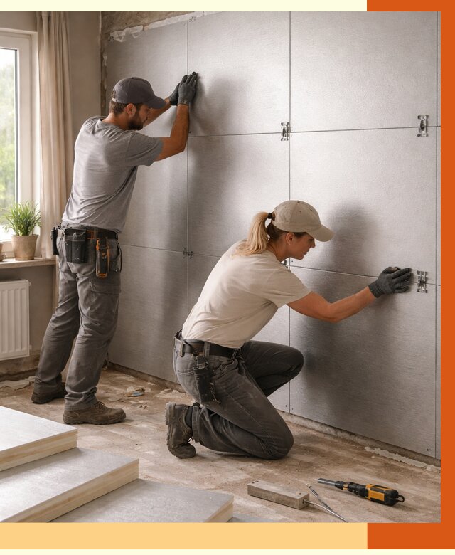 Утепление PIR панелями в Мичуринске от 4349 руб. под ключ | ТепломастерМчр