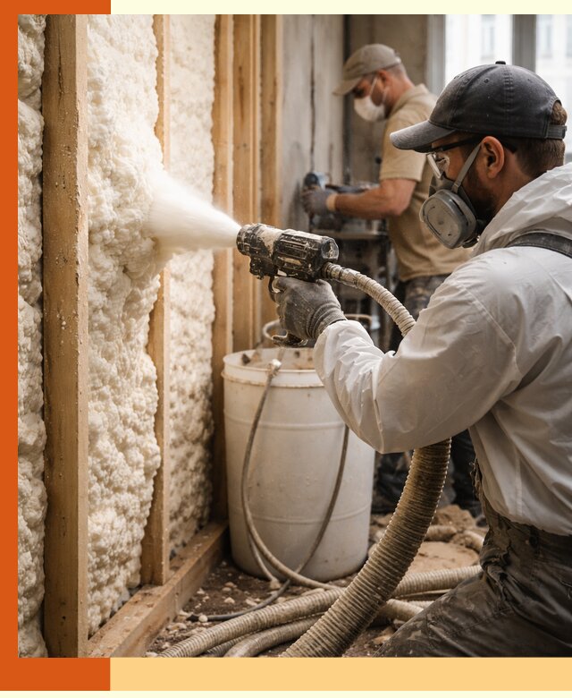 Утепление пеноизолом жилых и коммерческих объектов в Мичуринске