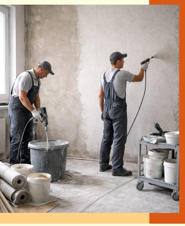 Утепление стен жидкой теплоизоляцией в Мичуринске от 4349 руб/м² | ТепломастерМчр