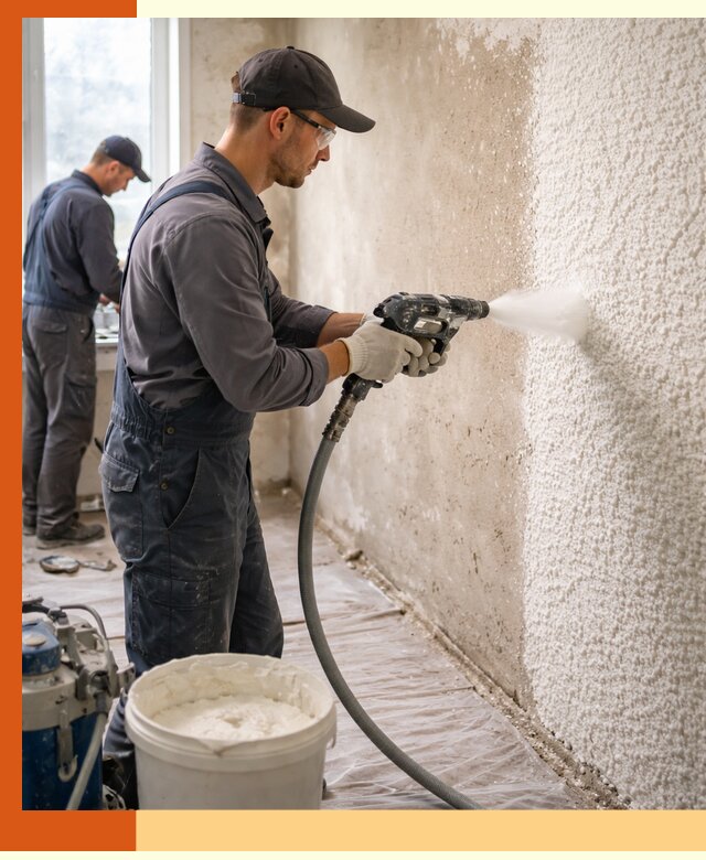 Утепление стен жидкой теплоизоляцией в Мичуринске для квартир и домов