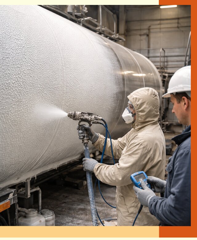 Утепление автоцистерны жидкой теплоизоляцией в Мичуринске от 15013 руб. под ключ | ТепломастерМчр