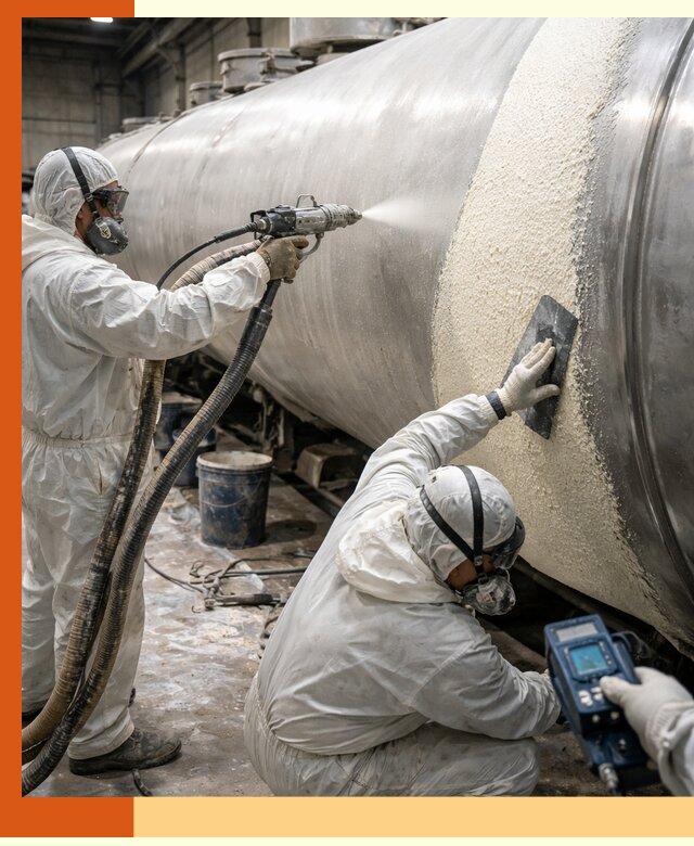 Утепление автоцистерн жидкой теплоизоляцией в Мичуринске