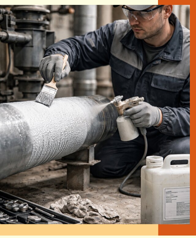 Утепление оборудования жидкой теплоизоляцией в Мичуринске от 4659 руб. | ТепломастерМчр