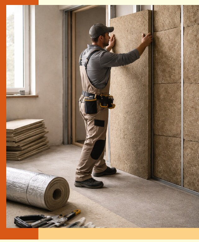 Шумоизоляция дома в Мичуринске — комплексная защита от шума