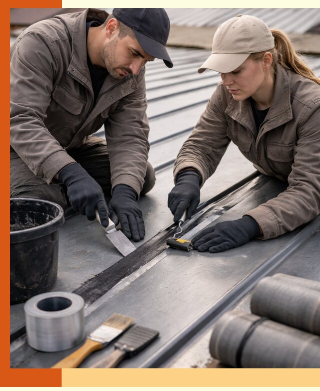 Гидроизоляция фальцевой кровли в Мичуринске качественно и надежно