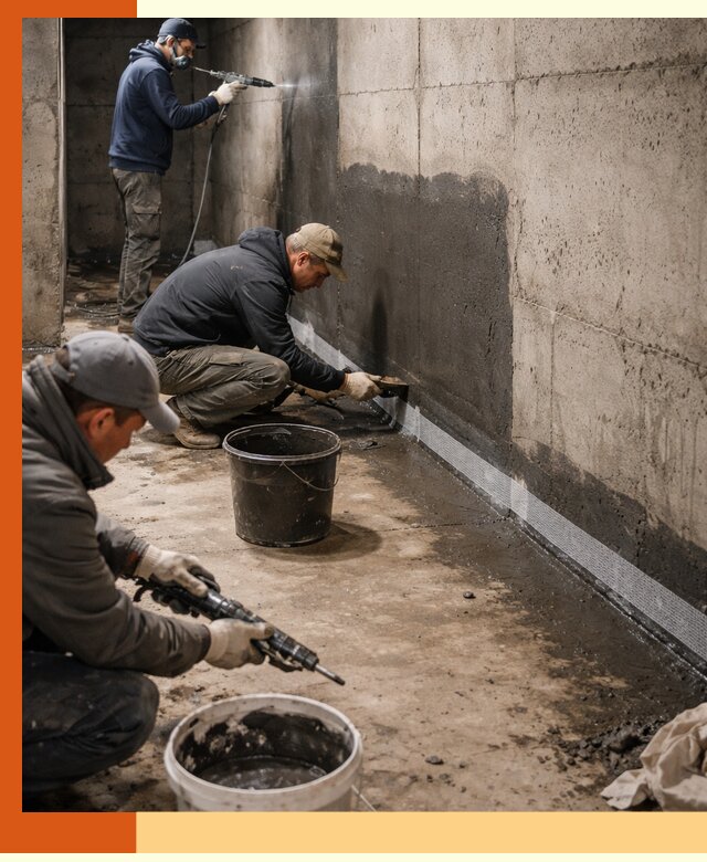 Гидроизоляция подвала в Мичуринске — комплексная защита от влаги