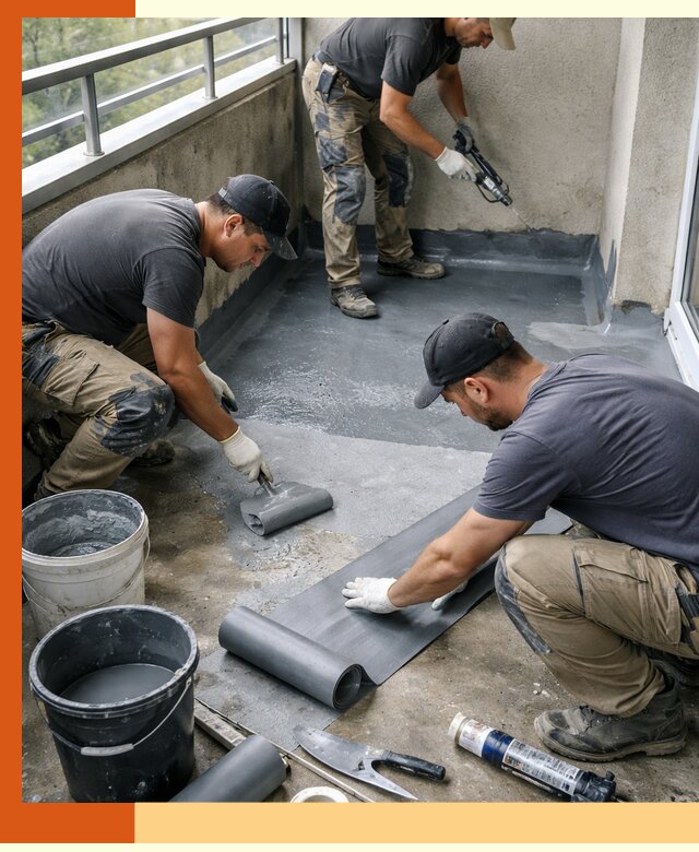 Гидроизоляция балкона в Мичуринске: надежная защита от протечек