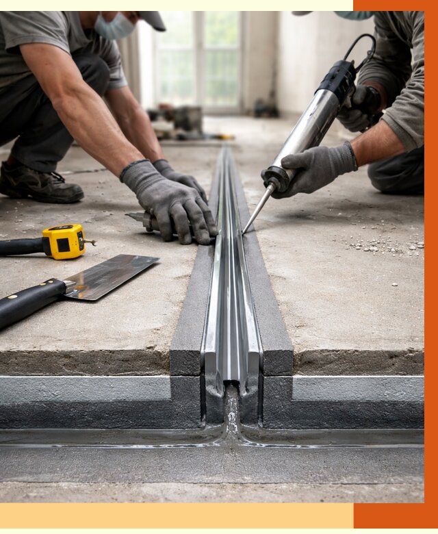 Гидроизоляция деформационного шва в Мичуринске от 7766 руб. под ключ | ТепломастерМчр