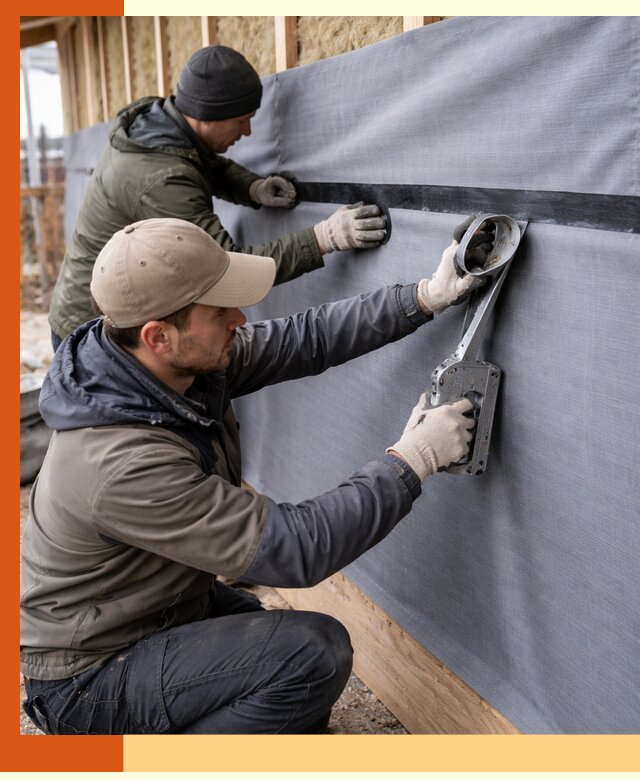 Монтаж ветроизоляции зданий и конструкций в Мичуринске