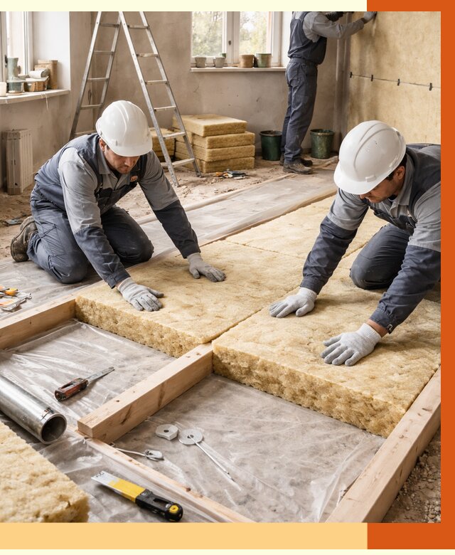 Восстановление теплоизоляции в Мичуринске от 8801 руб. — ремонт утепления под ключ | ТепломастерМчр