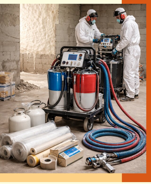 Аренда установки для напыления ППУ в Мичуринске от 36239 руб. | ТепломастерМчр